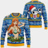Divesart - Nami Ugly -joulupusero ja -huppari, yksilölliset One Piece -anime-joululahjat